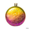 Flasque Whisky Ronde Titane Multicolore